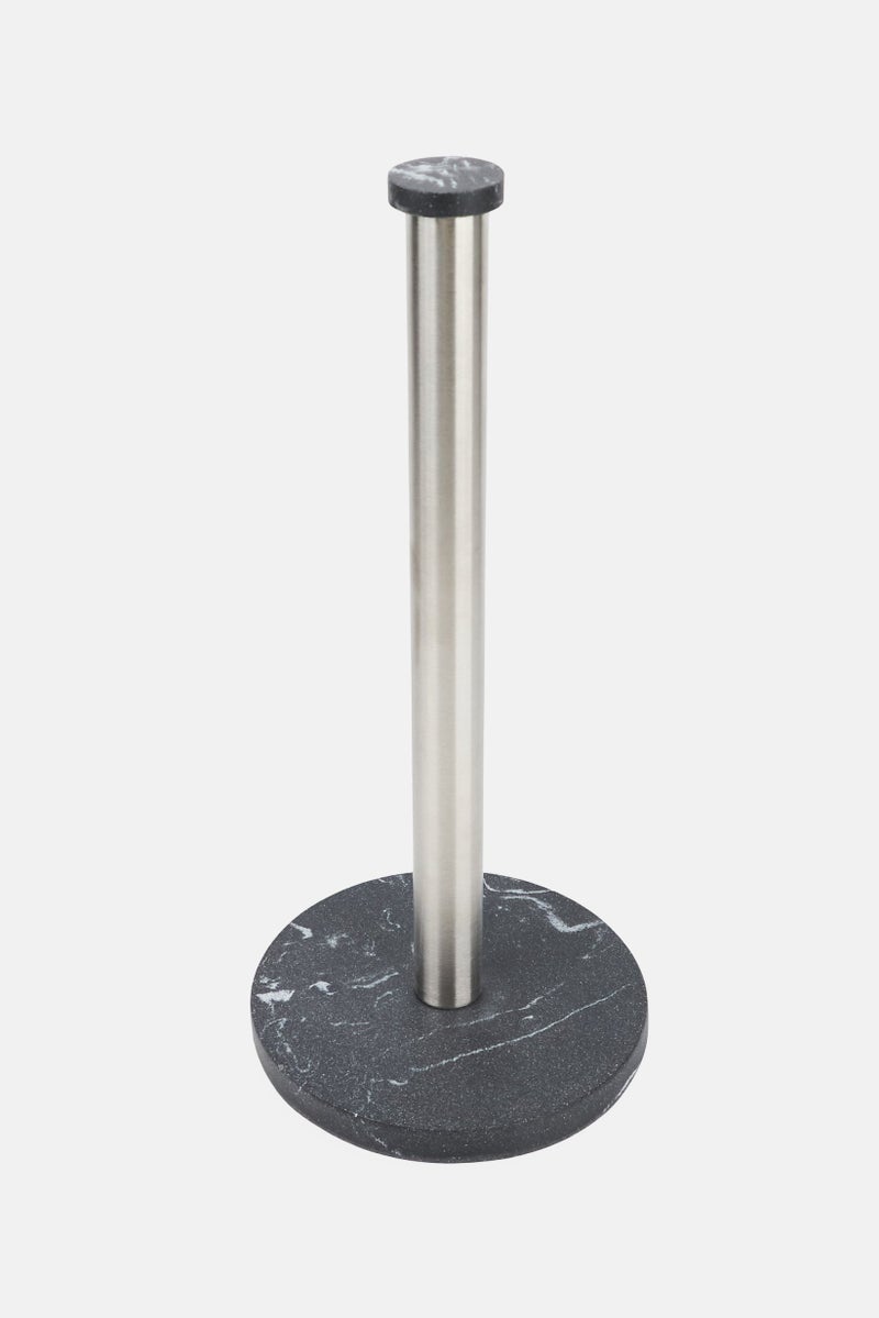 Cambridge Stainless Steel And Marble Printed Paper Towel Holder, Multicolor - Image 2